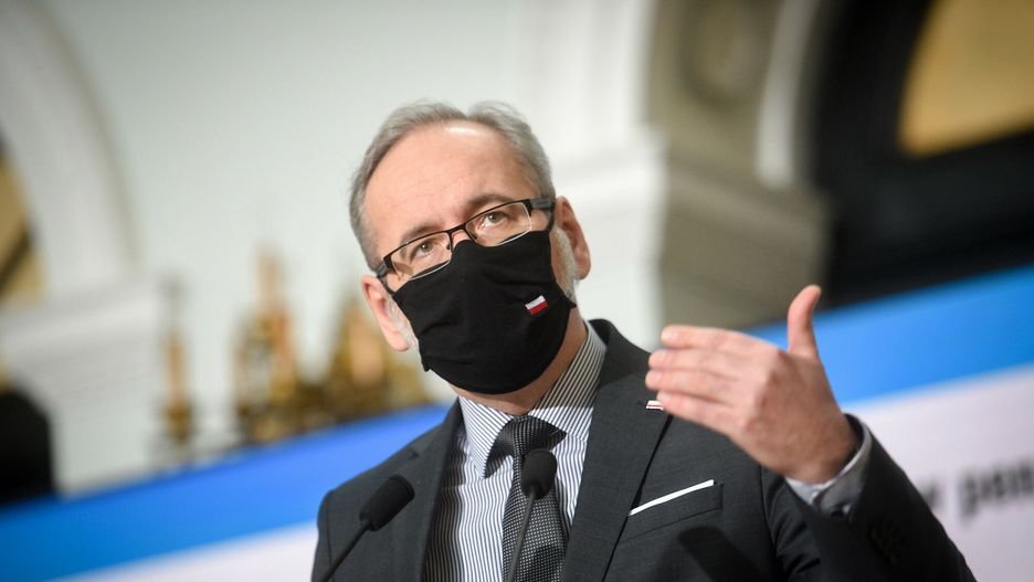 Koronawirus w Polsce. Na zdjęciu minister zdrowia Adam Niedzielski