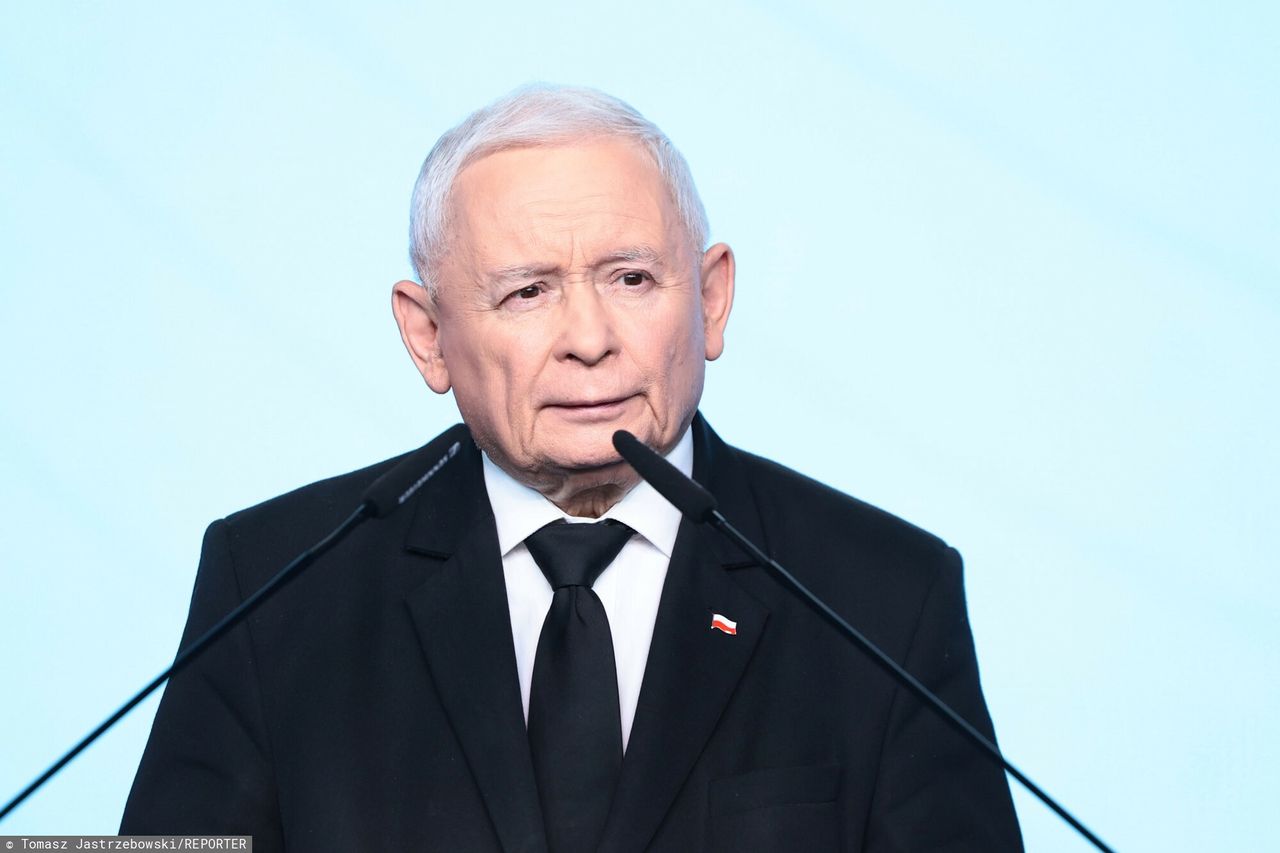 Kaczyński dostał pytanie o Balcerowicza i Mentzena. "Inna waga"