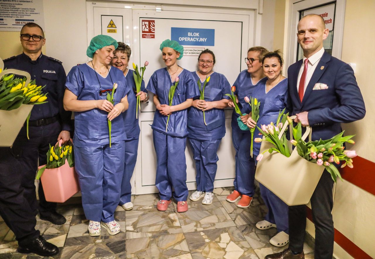 Dzień kobiet w Wojewódzkim Szpitalu Zespolonym w Płocku