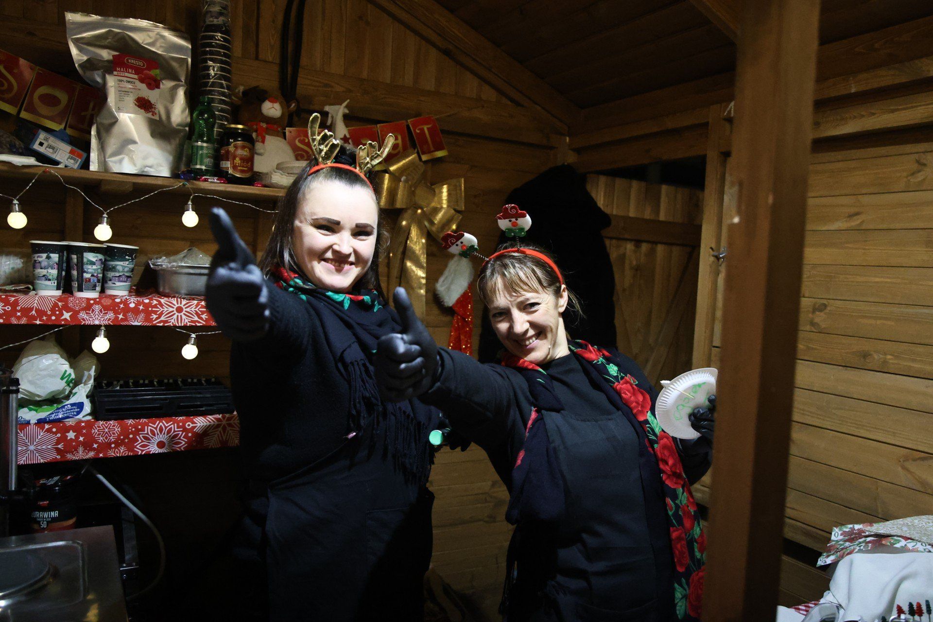 Na świątecznych stoiskach można było spróbować wielu pyszności. 