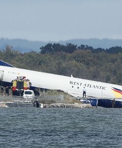 Lądowanie w jeziorze. Samolot nie wyhamował