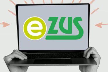 Grafika promująca nowy serwis ZUS