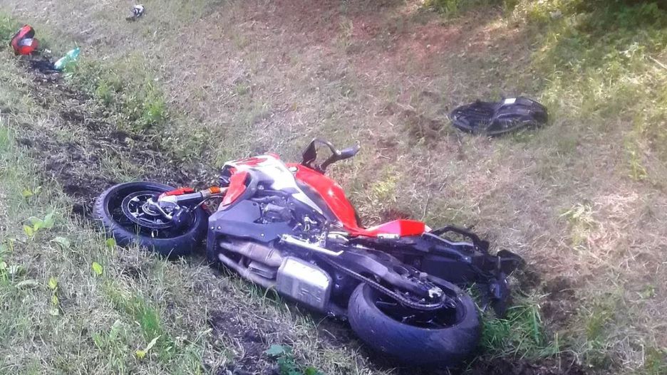 Wypadek z udziałem dziecka i motocyklisty