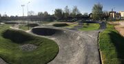 Leszno: Na Zatorzu, na terenie Bojanoparku, powstaje park rowerowy typu pumptrack