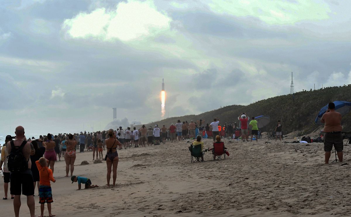 Cape Canaveral na Florydzie to miejsce startu kosmicznych jednostek