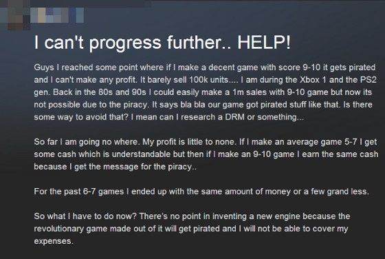 game dev tycoon problemy pirackich graczy drm