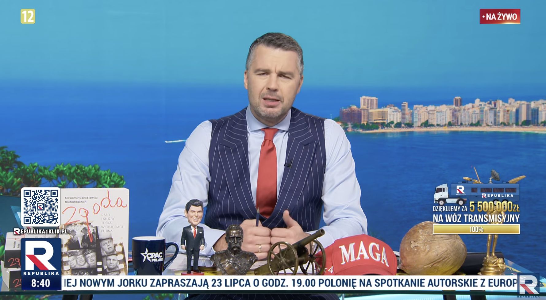Republika zebrała 5,5 mln złotych na wóz transmisyjny