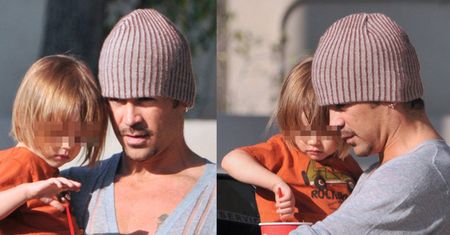 Colin Farrell na spacerze z Henrym! (ZDJĘCIA)