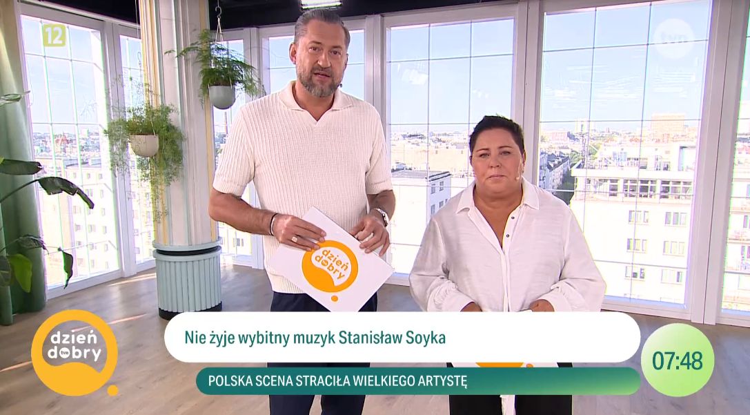 Piątkowe wydanie "DDTVN" poświęcono Stanisławowi Soyce