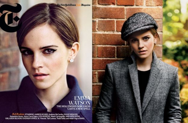 Piękna Emma Watson na okładce "New York Timesa"