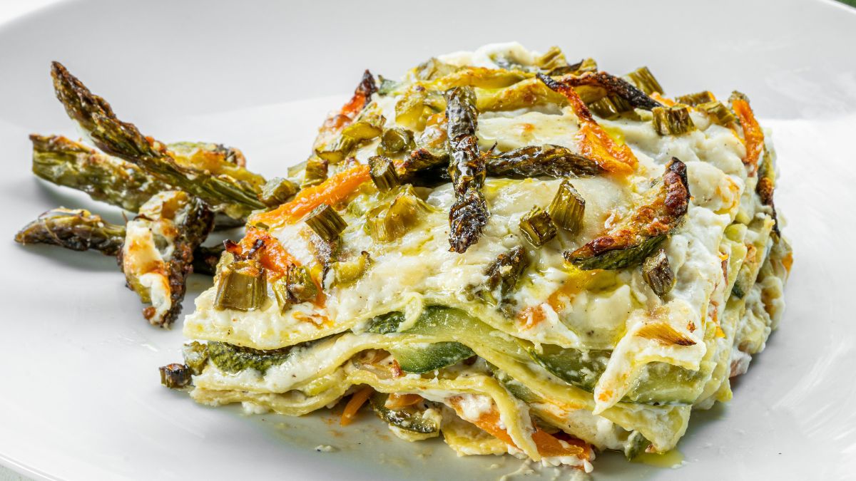 Lasagne ze szparagami to pomysł na pyszny sezonowy obiad