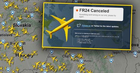 Flightradar24 z problemami. Popularna strona jest przeciążona
