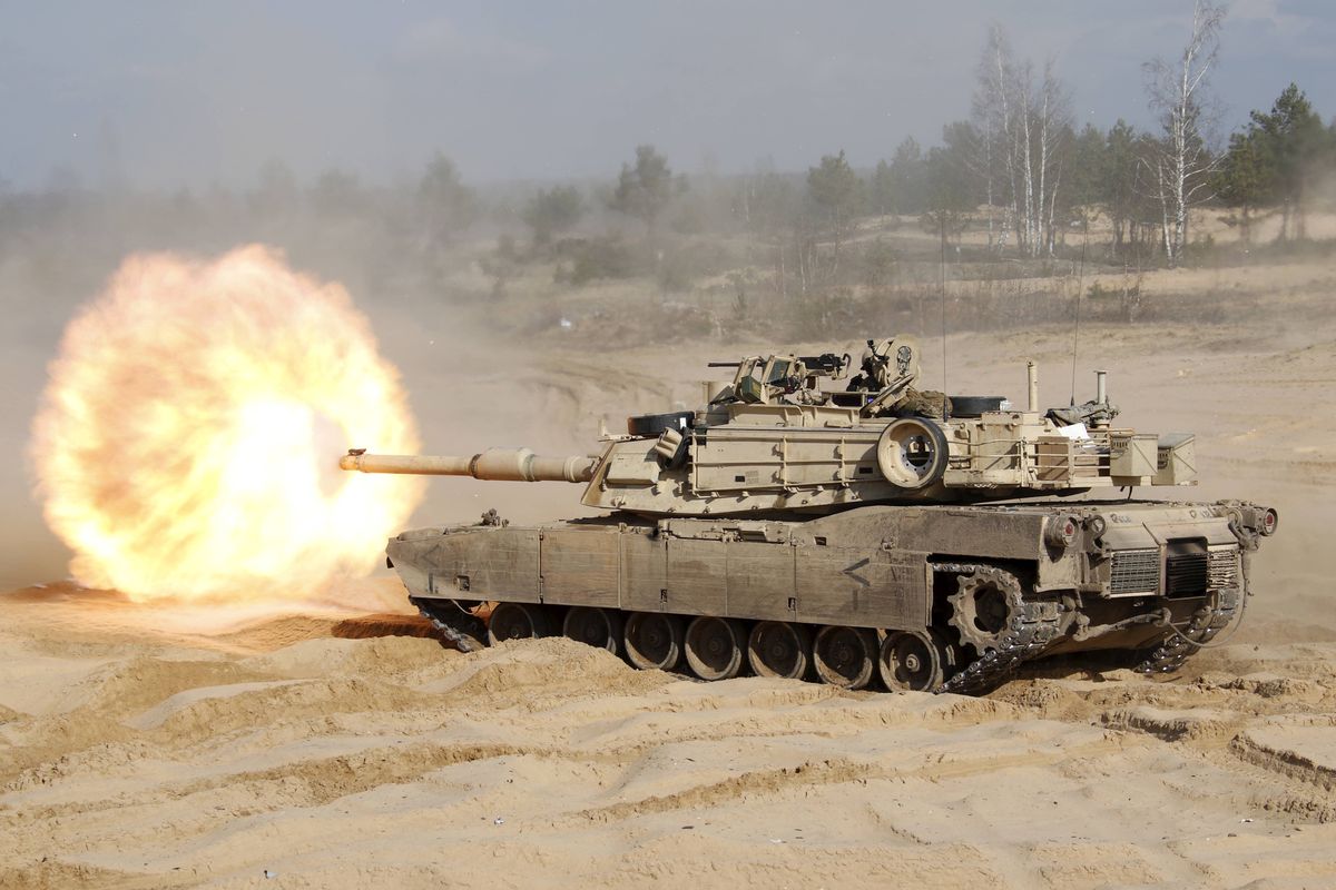 Ukraina otrzyma starsze wersje czołgów Abrams, M1A1