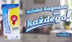 Polmlek reklamuje mleko Łagodne „dla każdego, bez wyjątku!” (wideo)