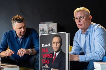 Michał Rachoń, Sławomir Cenckiewicz i książka Karola Nawrockiego