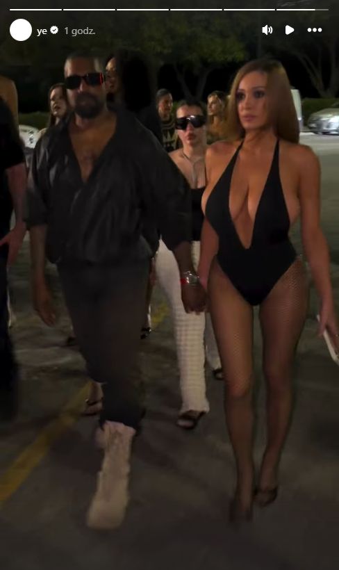 Kanye West i Bianca Censori imprezują na Ibizie