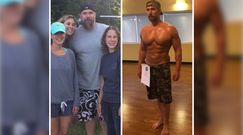 W pół roku schudł 40 kg. Zrobił to dla swoich dzieci