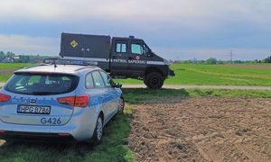 Grzybiarz znalazł pocisk. Policjanci pilnowali go przez 24 godziny