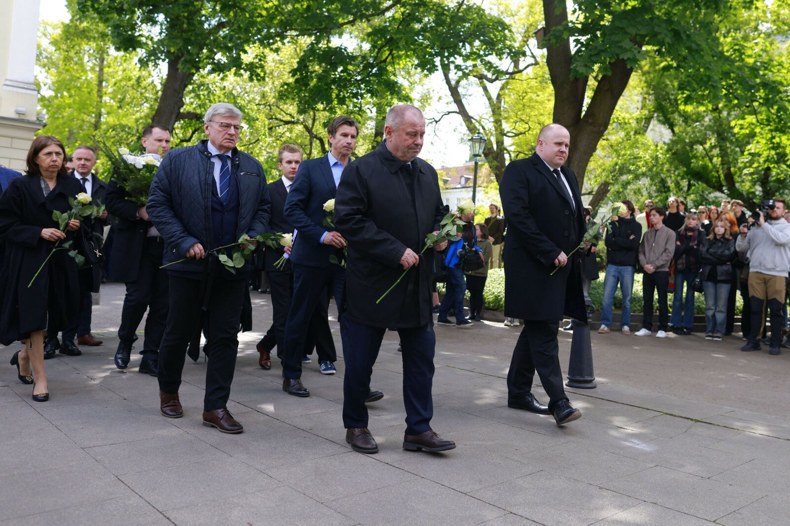 8 maja 2025. Uroczyste upamiętnienie ofiary ataku na UW.
