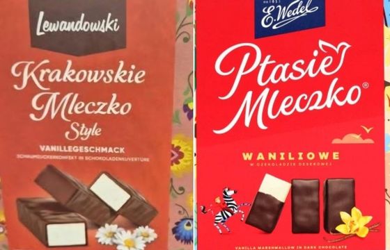 W niemieckich sklepach słodycze à la Ptasie Mleczko. Szef Wedla: podobieństwo oczywiste