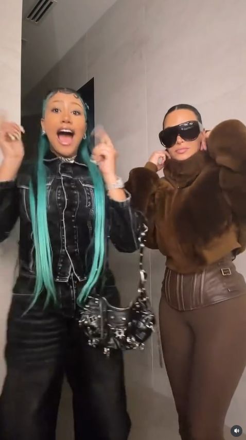 Kim Kardashian i North West