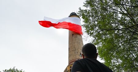 Jest widoczna z kilkunastu km. "Nikt nie ma w Polsce takiego masztu"
