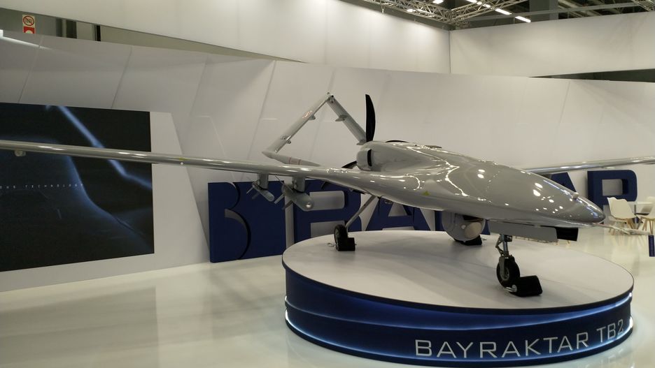 Bayraktar TB2 na MSPO 2022.