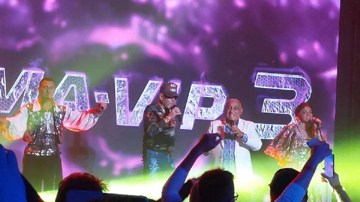 Krzysztof Rutkowski śpiewa z Don Vasylem podczas MMA-VIP 3