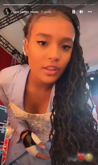 Sara James pokazuje kulisy finałowego odcinka "America's Got Talent"