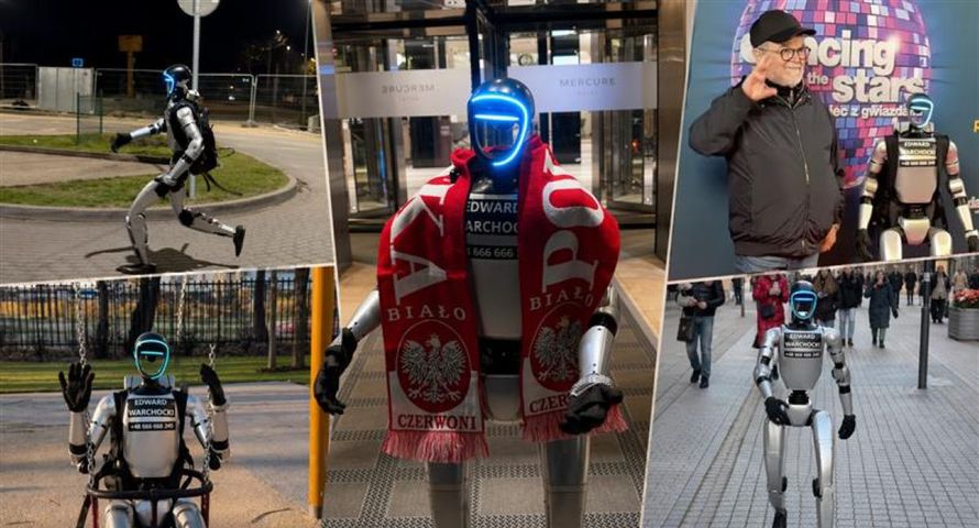 Edward, czyli robot-influencer. Pogonił dziki i podbił media