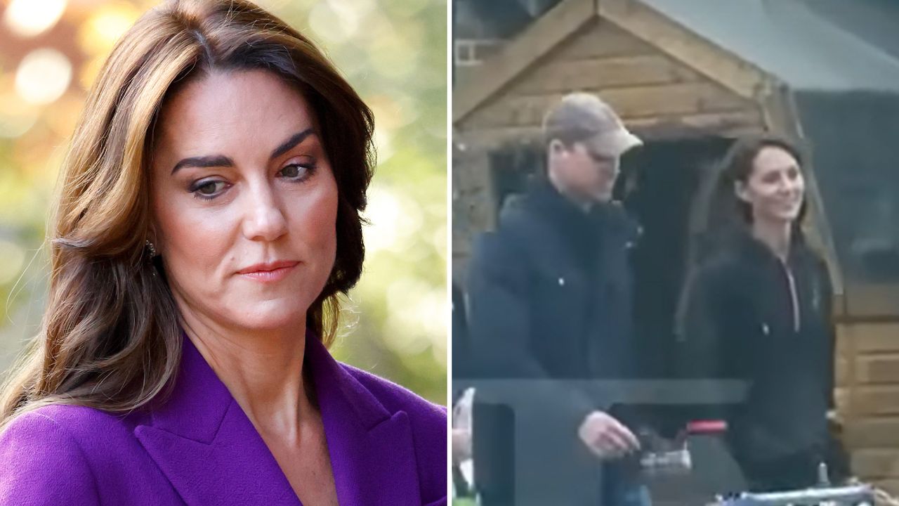 Księżna Kate nie przypomina siebie na nagraniu (fot. Getty Images, YouTube)