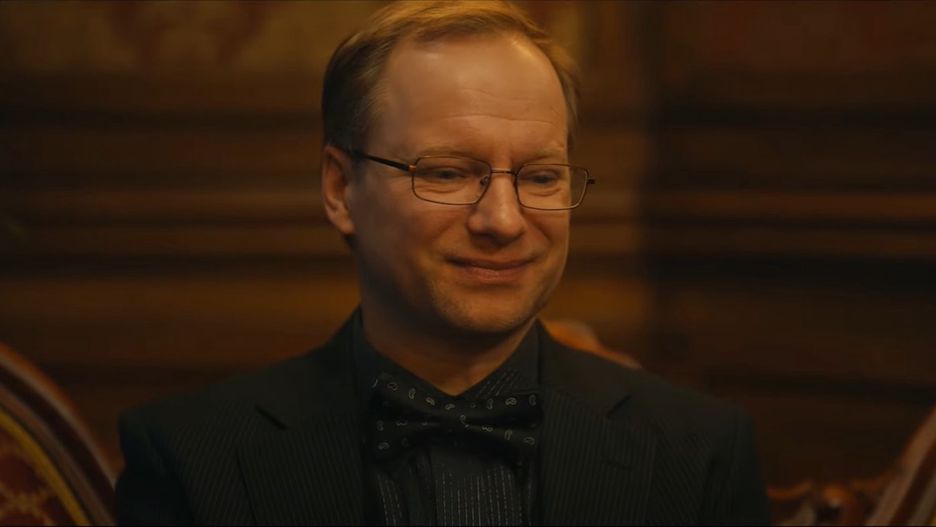 Maciej Stuhr w filmie "Spadek".