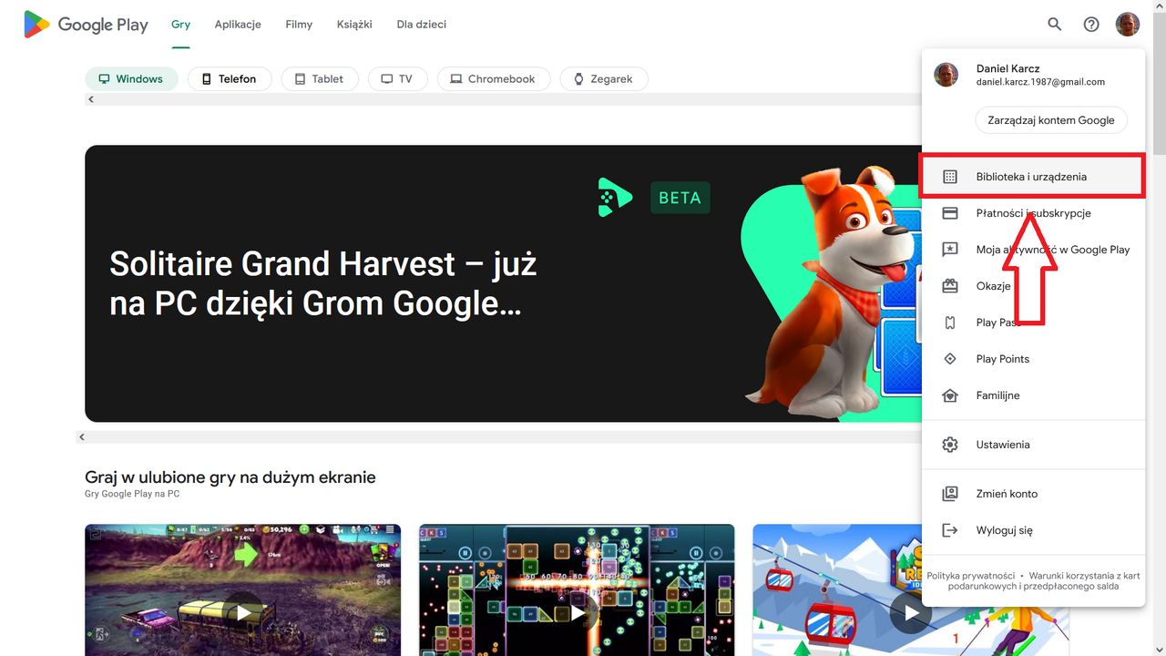 Google Play: Jak usunąć urządzenie z konta?