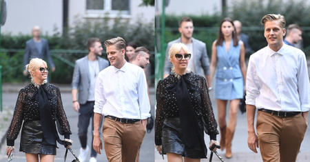 Ciocia Liestyle i Jakob Kosel idą razem na imprezę "Elle Man". POTWIERDZAJĄ ZWIĄZEK? (FOTO)