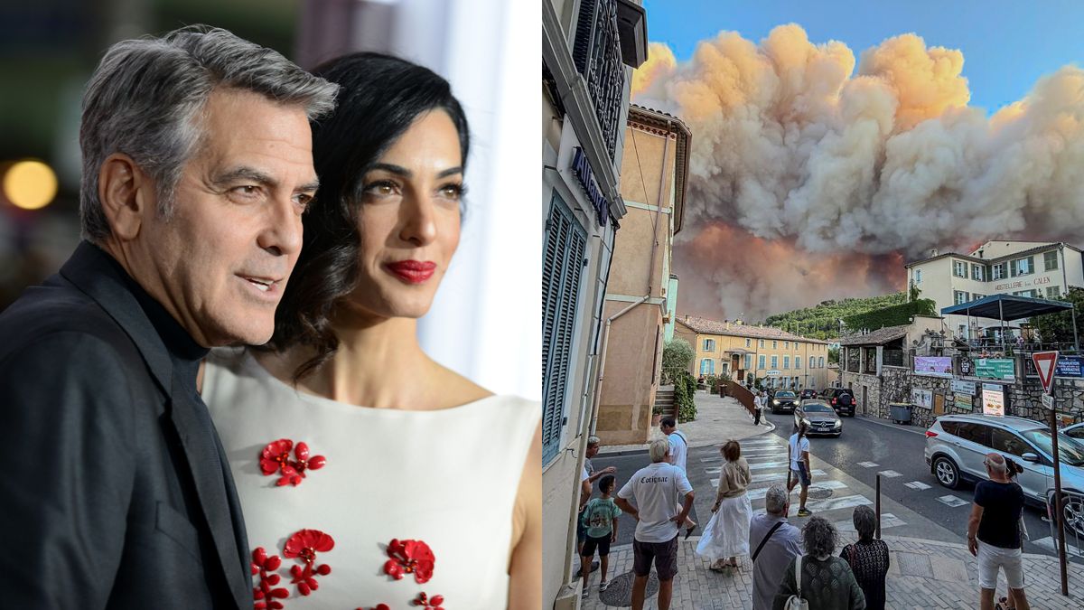 George i Amal Clooney musieli ewakuować się z domu