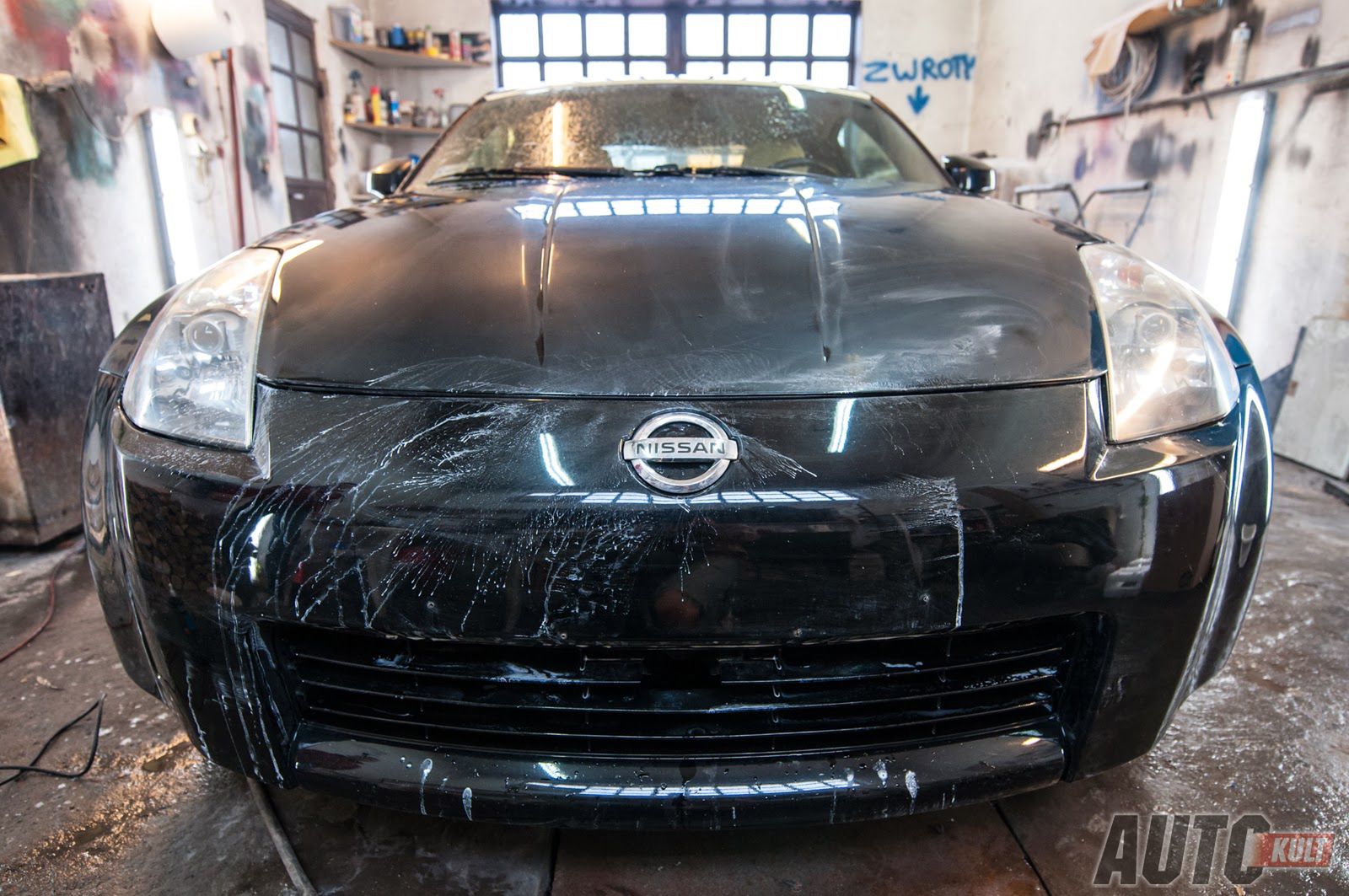 Polerowanie nissana 350z