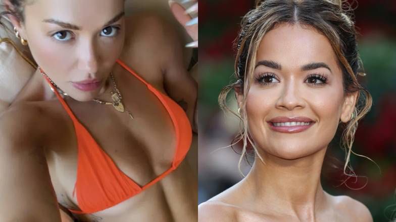 Muśnięta słońcem Rita Ora pręży umięśnione ciało w mikrobikini