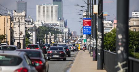 Warszawa. Jest zgoda na fotoradary na moście Poniatowskiego