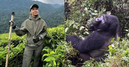 Kinga Rusin wspomina przygody w Ugandzie i komplementuje ukochanego: "Mój "TARZAN" przeniósł mnie dwukrotnie przez RWĄCY STRUMIEŃ"