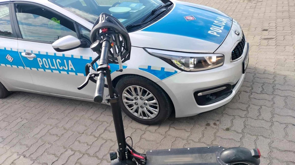 Policja hulajnoga