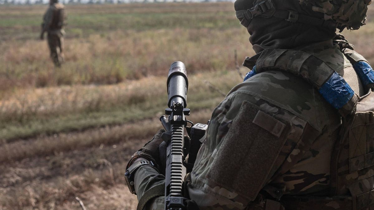 Na zdj. ukraińscy żołnierze