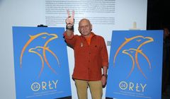 Plakat Andrzeja Pągowskiego dla 24. edycji Orłów z ukraińskim przesłaniem