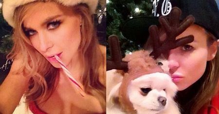 Seksowna, świąteczna Carmen Electra! (FOTO)