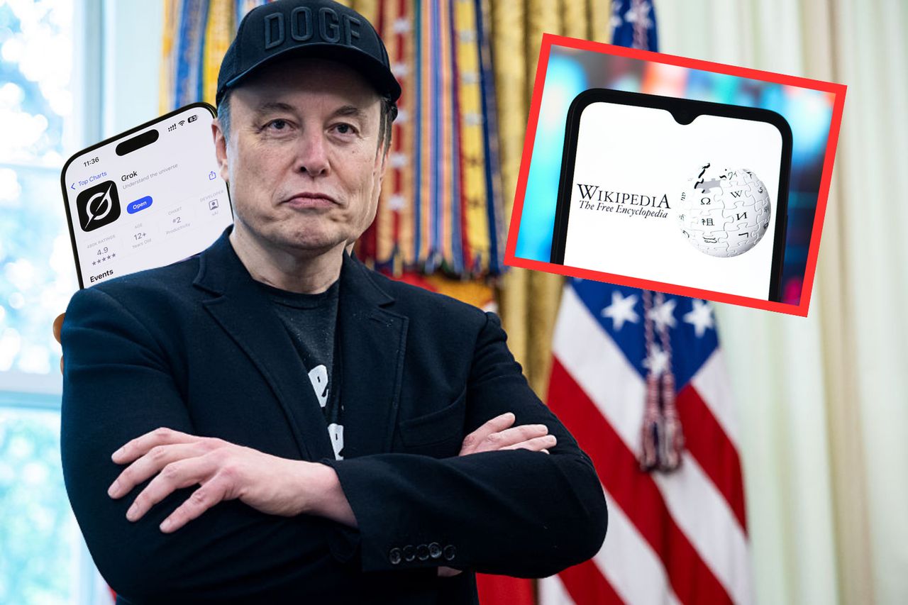 Elon Musk zapowiada Grokipedię. Ma być konkurencją dla Wikipedii
