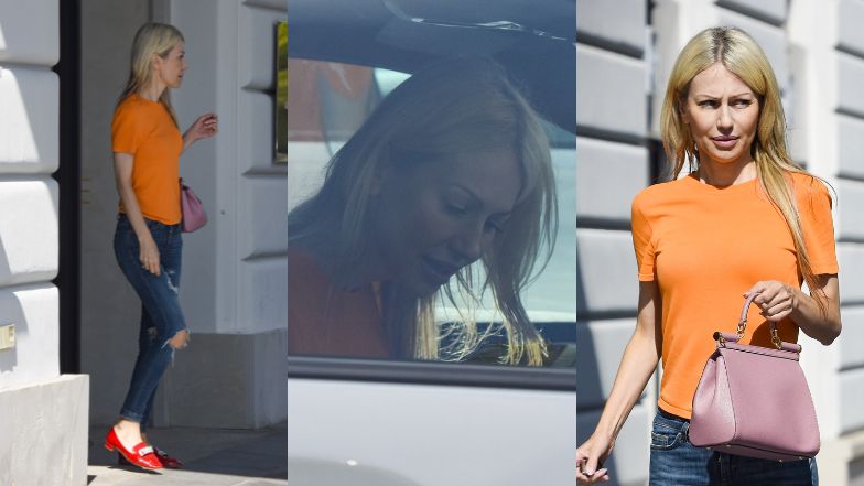 Magdalena Ogórek "przyłapana" na mieście