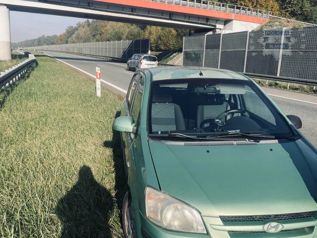 85-latek jechał A1 pod prąd. Z Gliwic do Bytomia