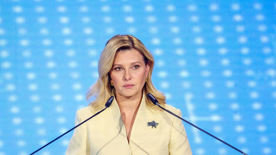 Pierwsza dama Ukrainy Ołena Zełenska