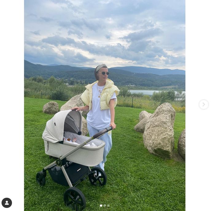 Katarzyna Sokołowska z synkiem