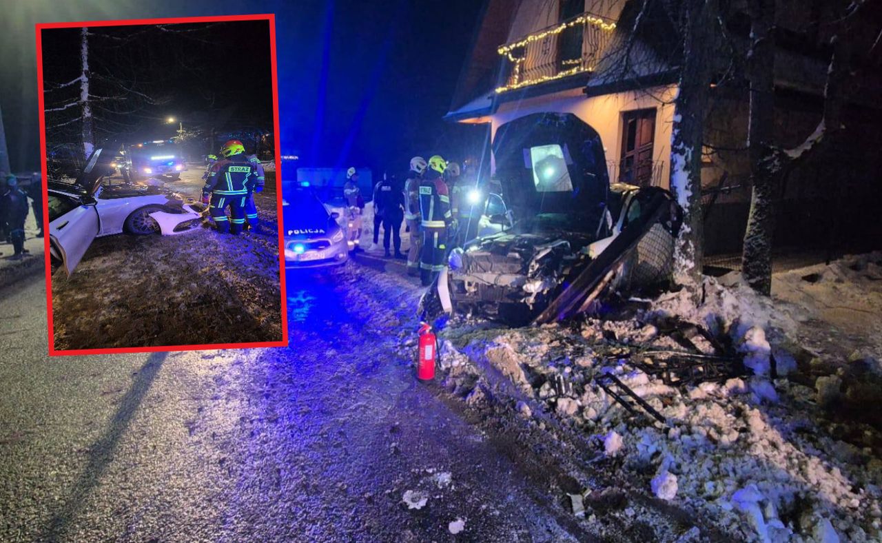 Groźny wypadek w Suchem. Wśród poszkodowanych dziecko