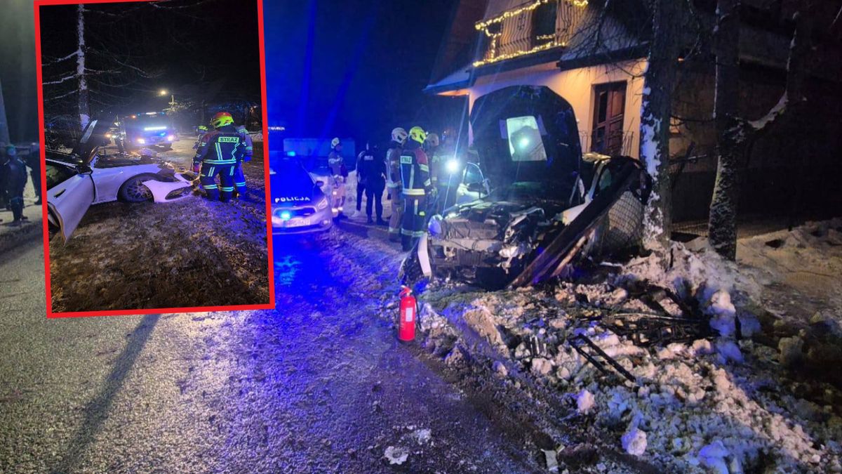 Wypadek w Suchem. Ranne trzy osoby